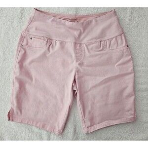 Pink Women’s Bermuda Shorts Tummy Control Soft Stretch Casual Wear